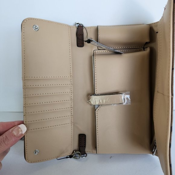 Guess - Campo Mini - Wallet/Purse/ Crossbody Purse - Cocoa - New with Tags - Picture 5 of 9